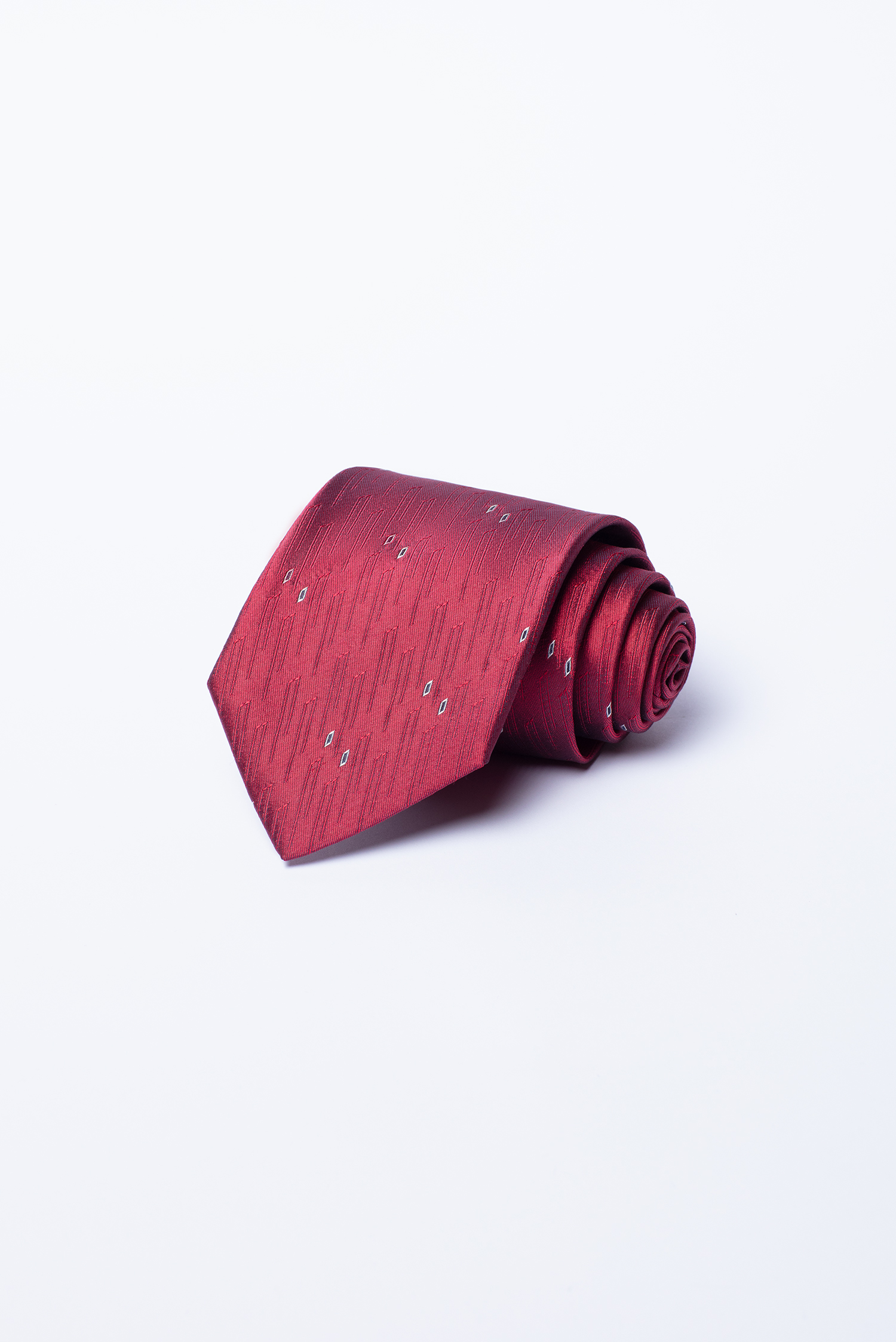 Cà vạt nam bản lớn đỏ họa tiết - HẾT HÀNG