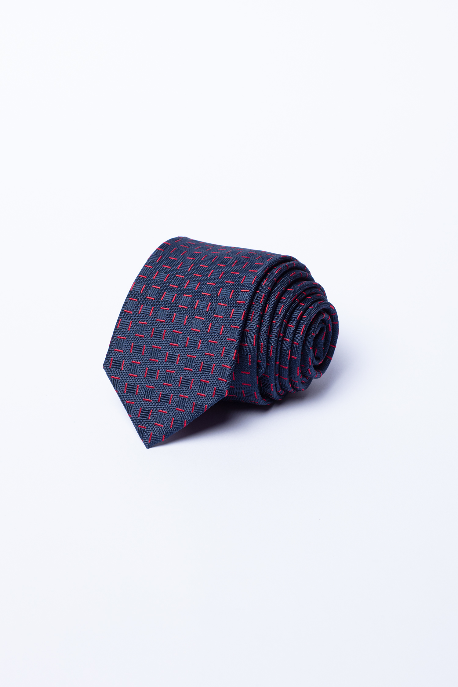 Cà Vạt nam bản nhỏ màu xanh hoa văn - HẾT HÀNG