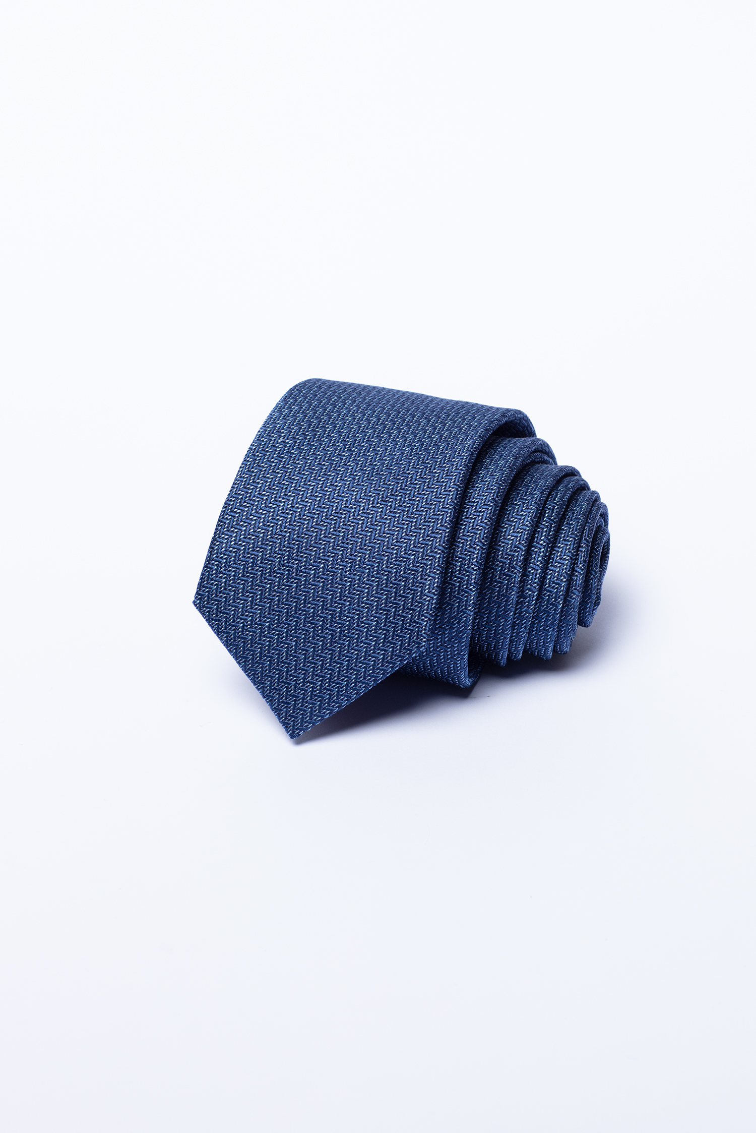 Cà Vạt nam bản nhỏ màu xanh hoa văn