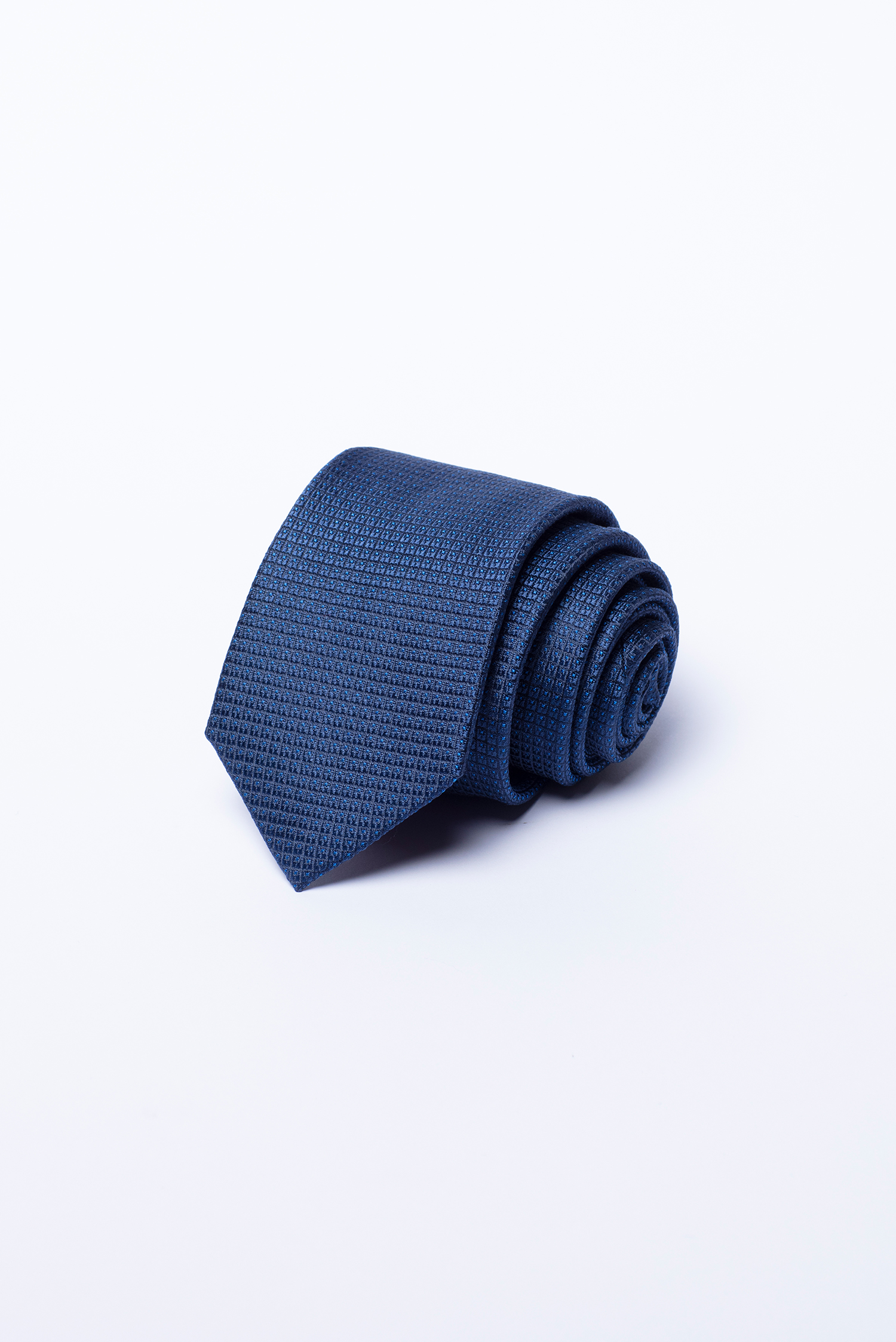 Cà Vạt nam bản nhỏ Xanh dương hoa văn