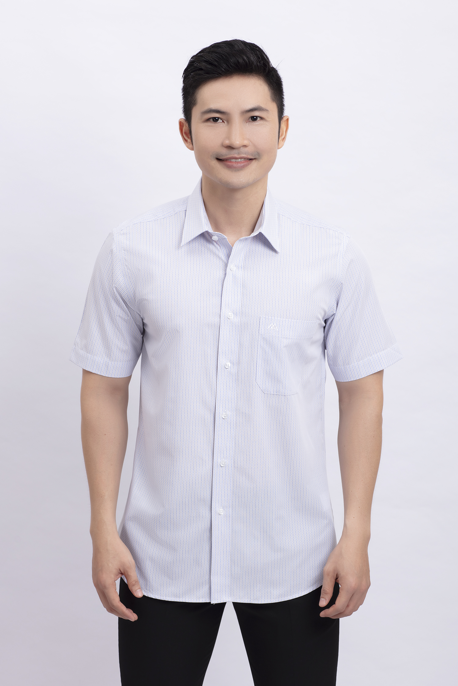 Áo sơ mi nam ngắn tay Classic - HẾT HÀNG