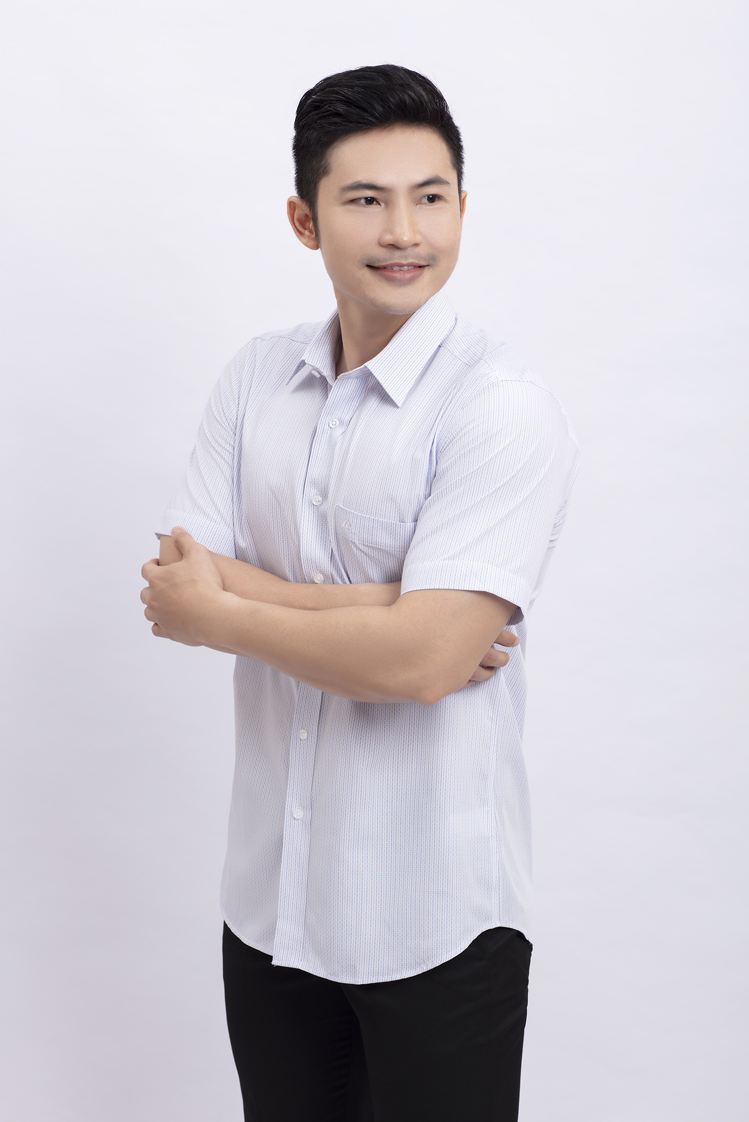 Áo sơ mi nam ngắn tay Classic - HẾT HÀNG