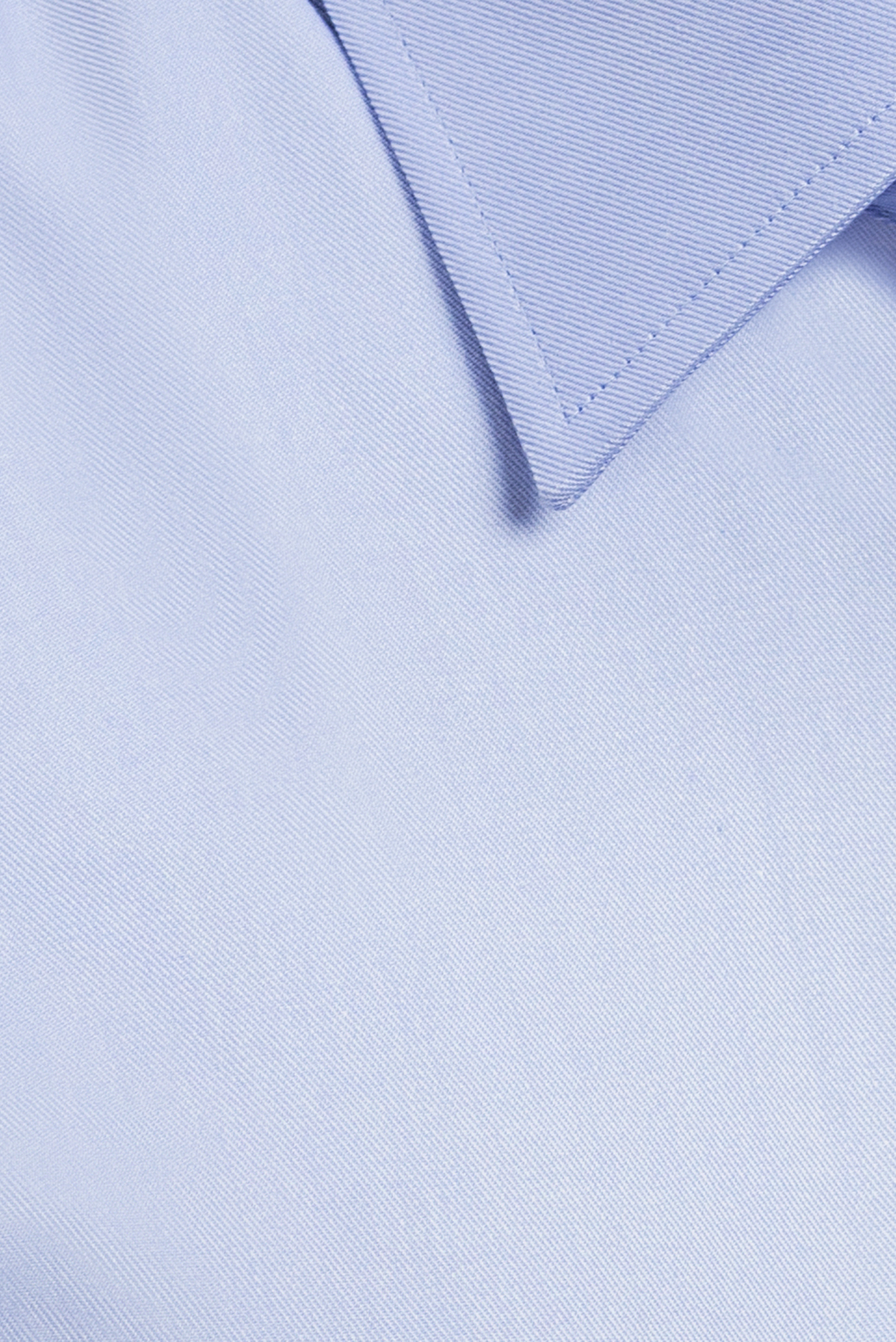 Áo sơ mi nam dài tay Slimfit xanh biển trơn - HẾT HÀNG