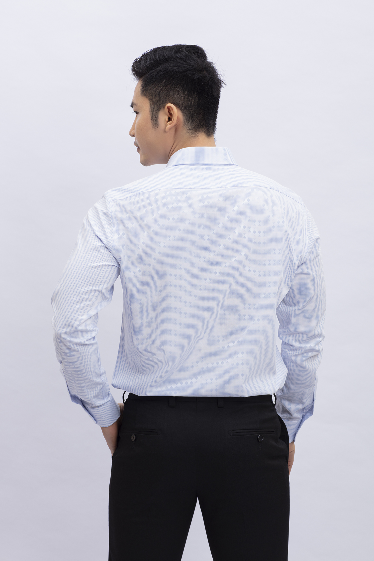 Áo sơ mi nam dài tay Regular - HẾT HÀNG