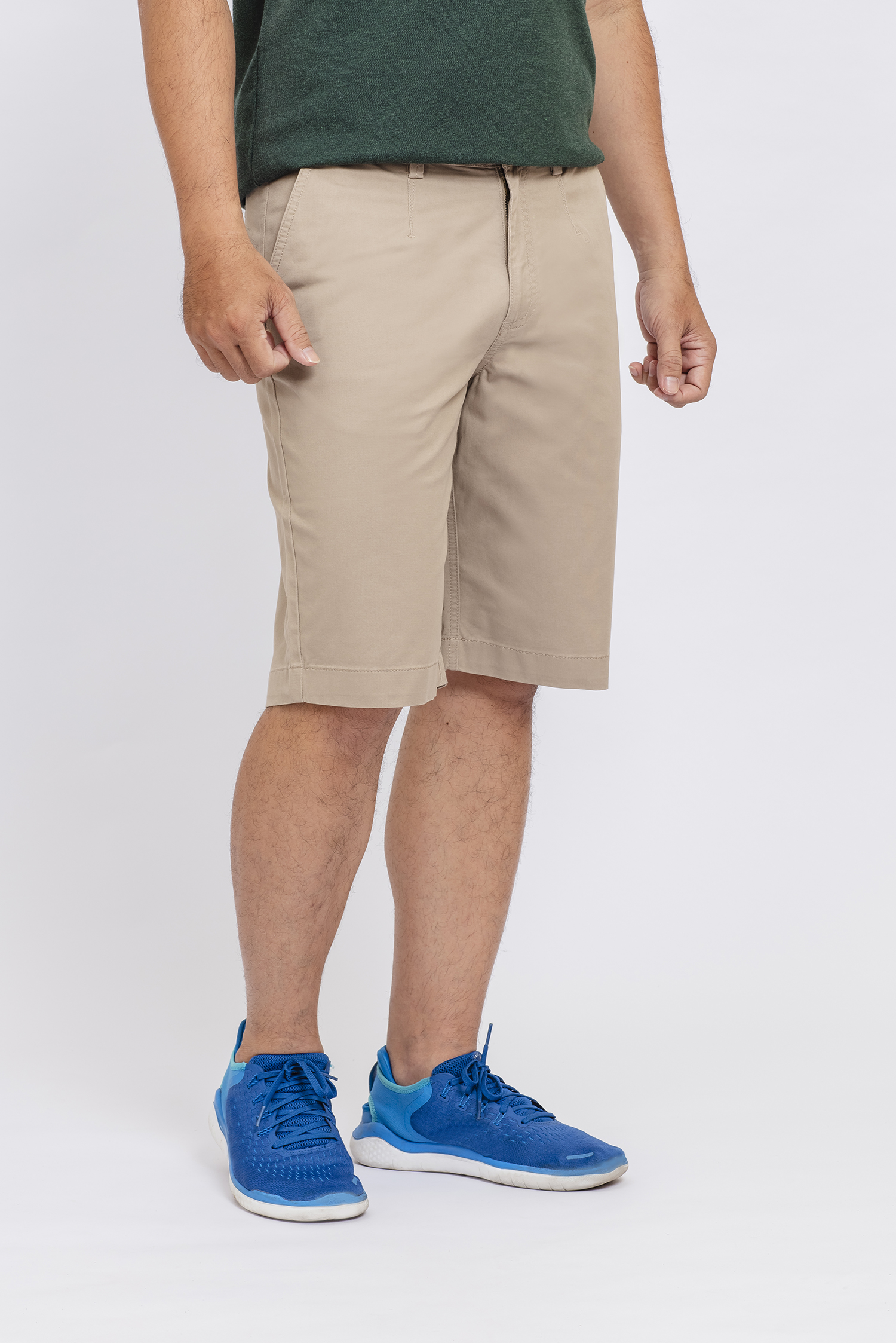 Quần short khaki màu khaki sáng - HẾT HÀNG