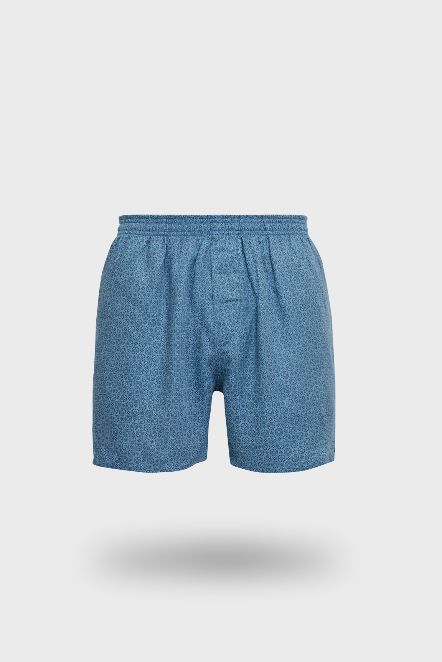 Quần đùi nam in họa tiết xanh ngọc - HẾT HÀNG