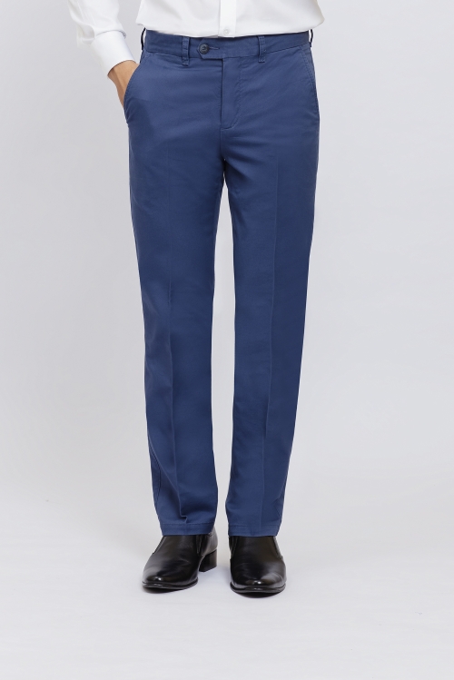 Quần khaki nam màu xanh biển đậm - HẾT HÀNG