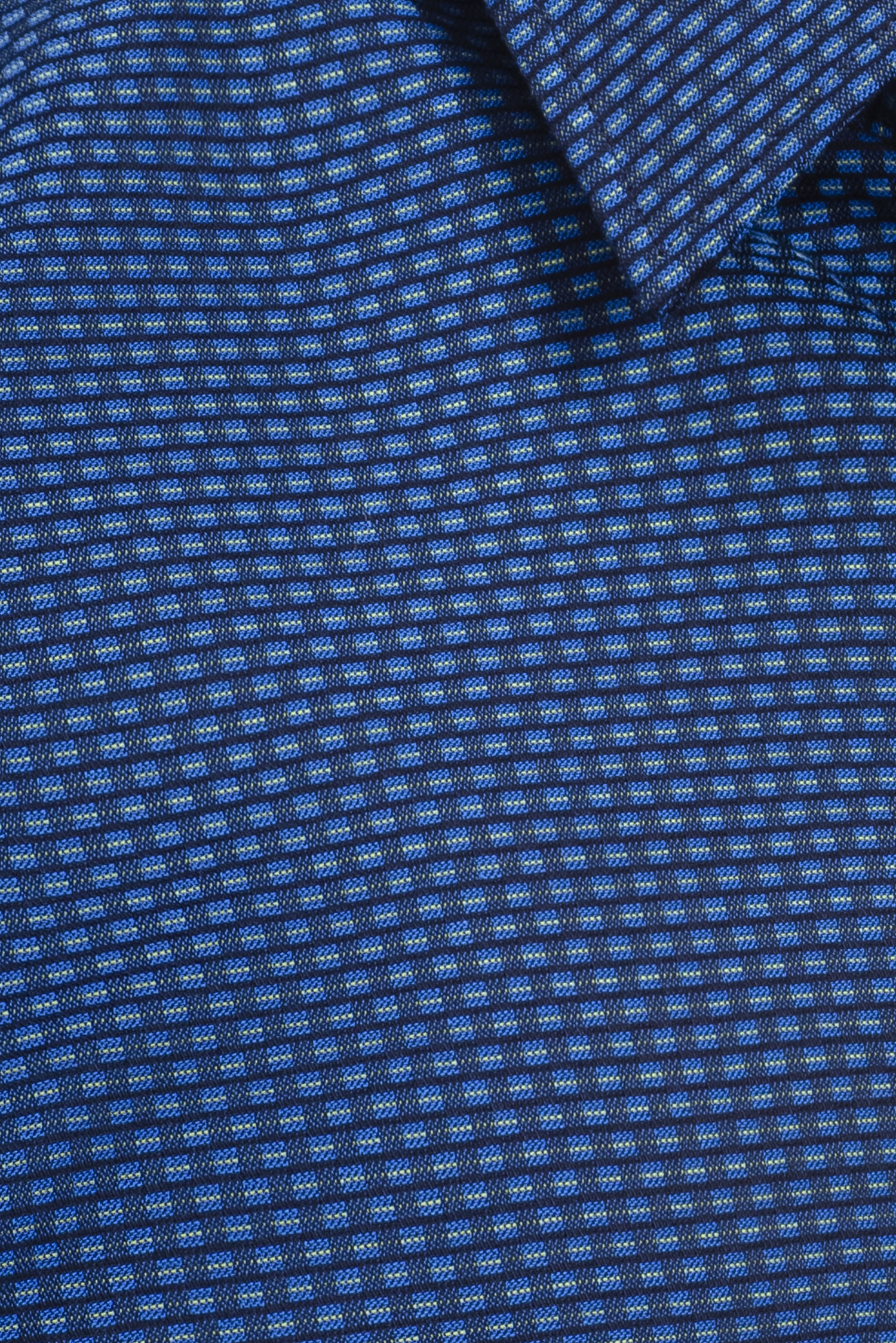 Sơ mi nam ngắn tay Casual xanh dương họa tiết - HẾT HÀNG