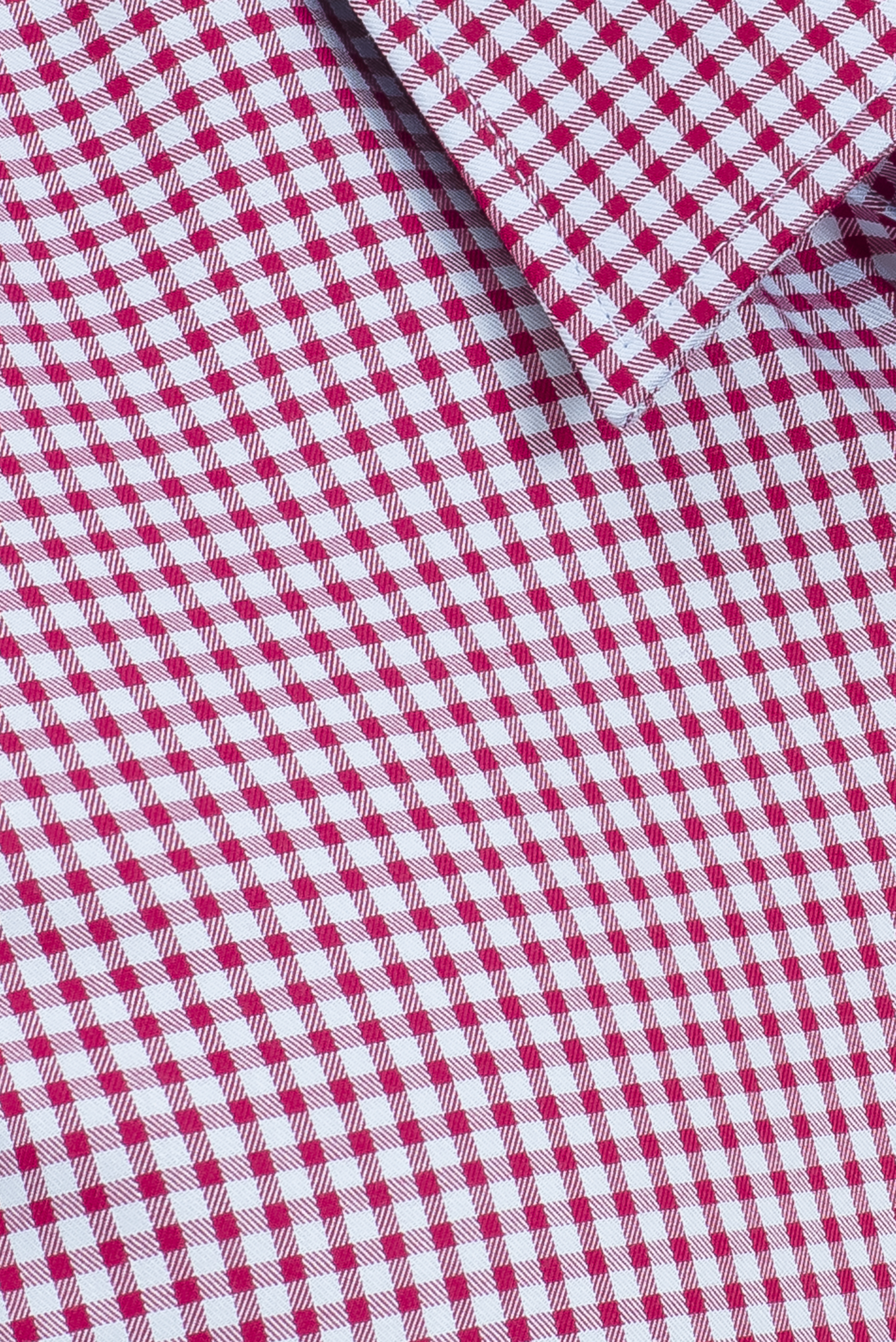 Áo sơ mi nam Regular fit ngắn tay caro đỏ