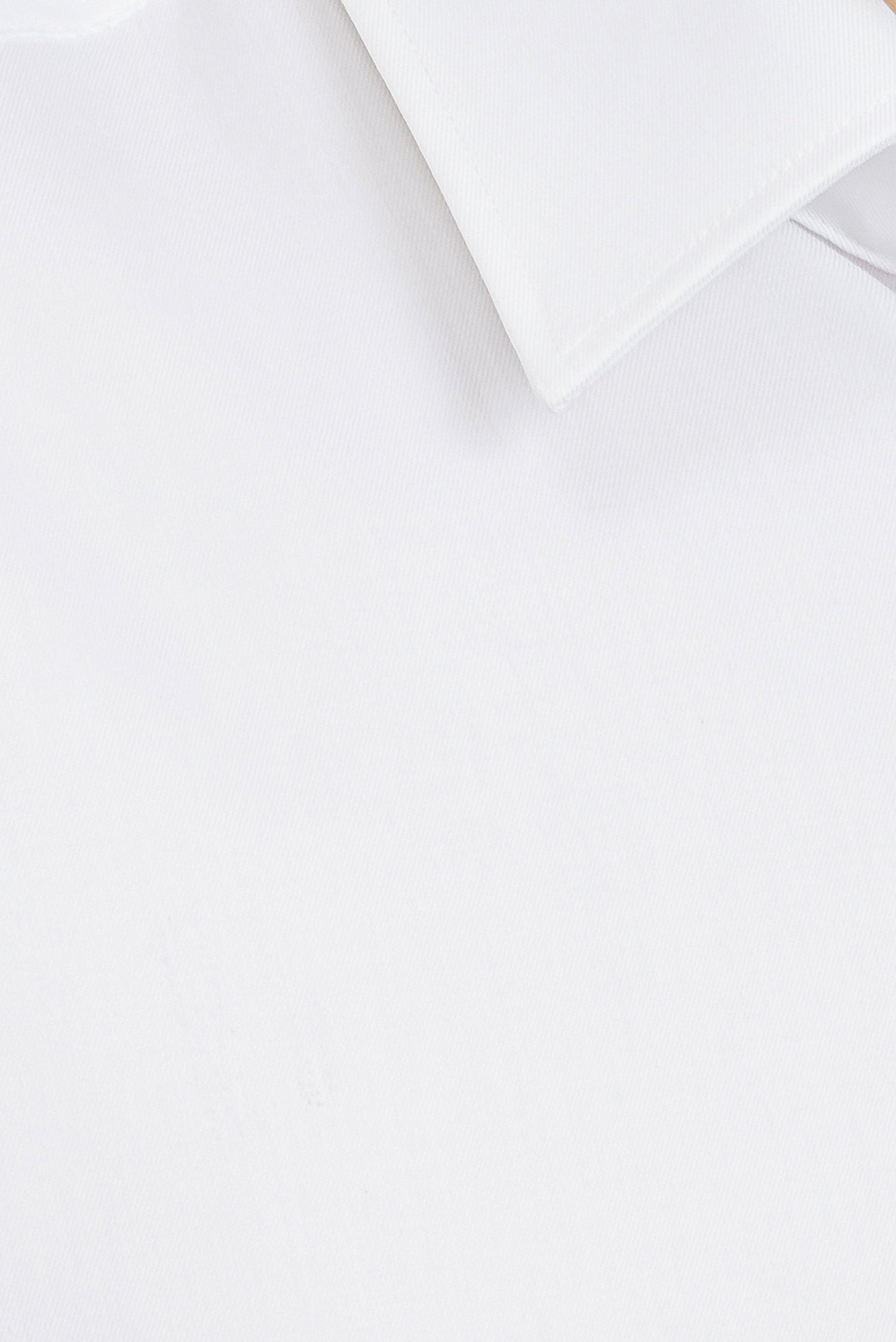 Sơ mi nam Ngắn tay Casual Trắng trơn