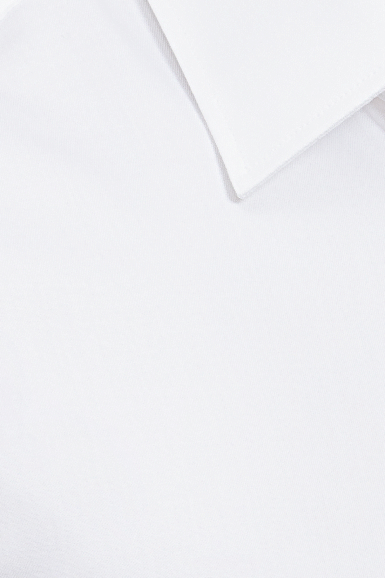 Sơ mi nam ngắn tay Slim Fit trắng trơn