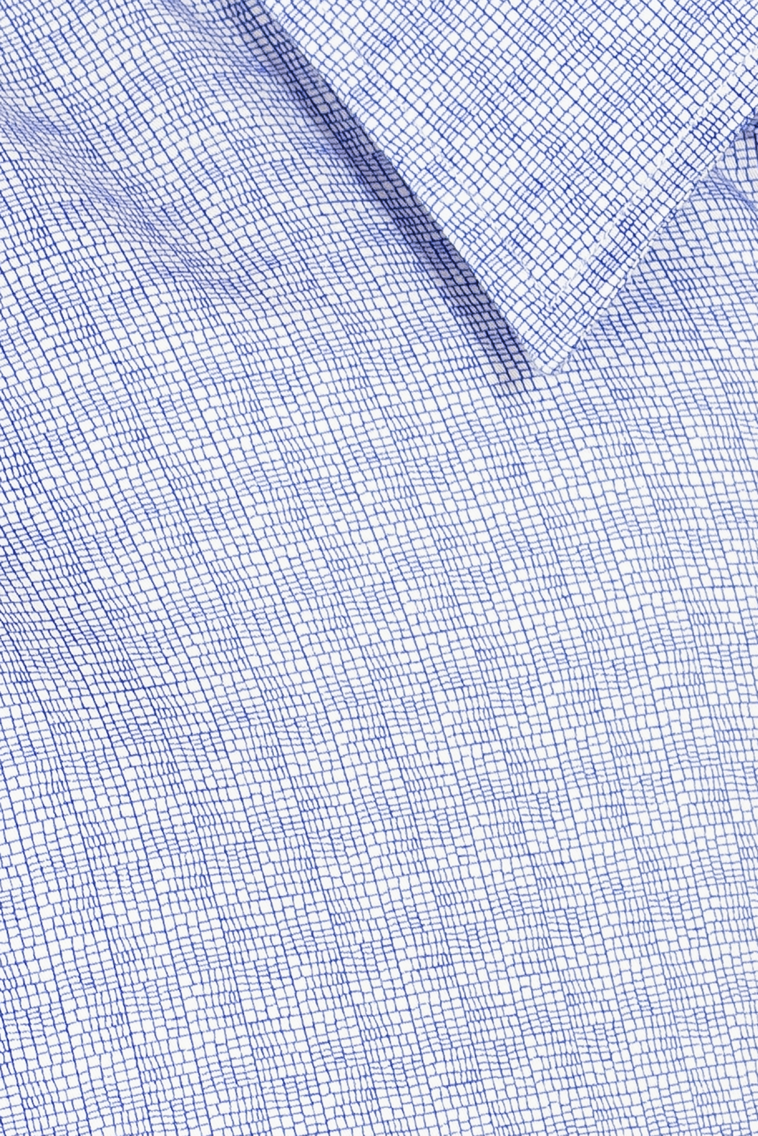 Sơ mi nam dài tay - Slimfit, họa tiết xanh - HẾT HÀNG