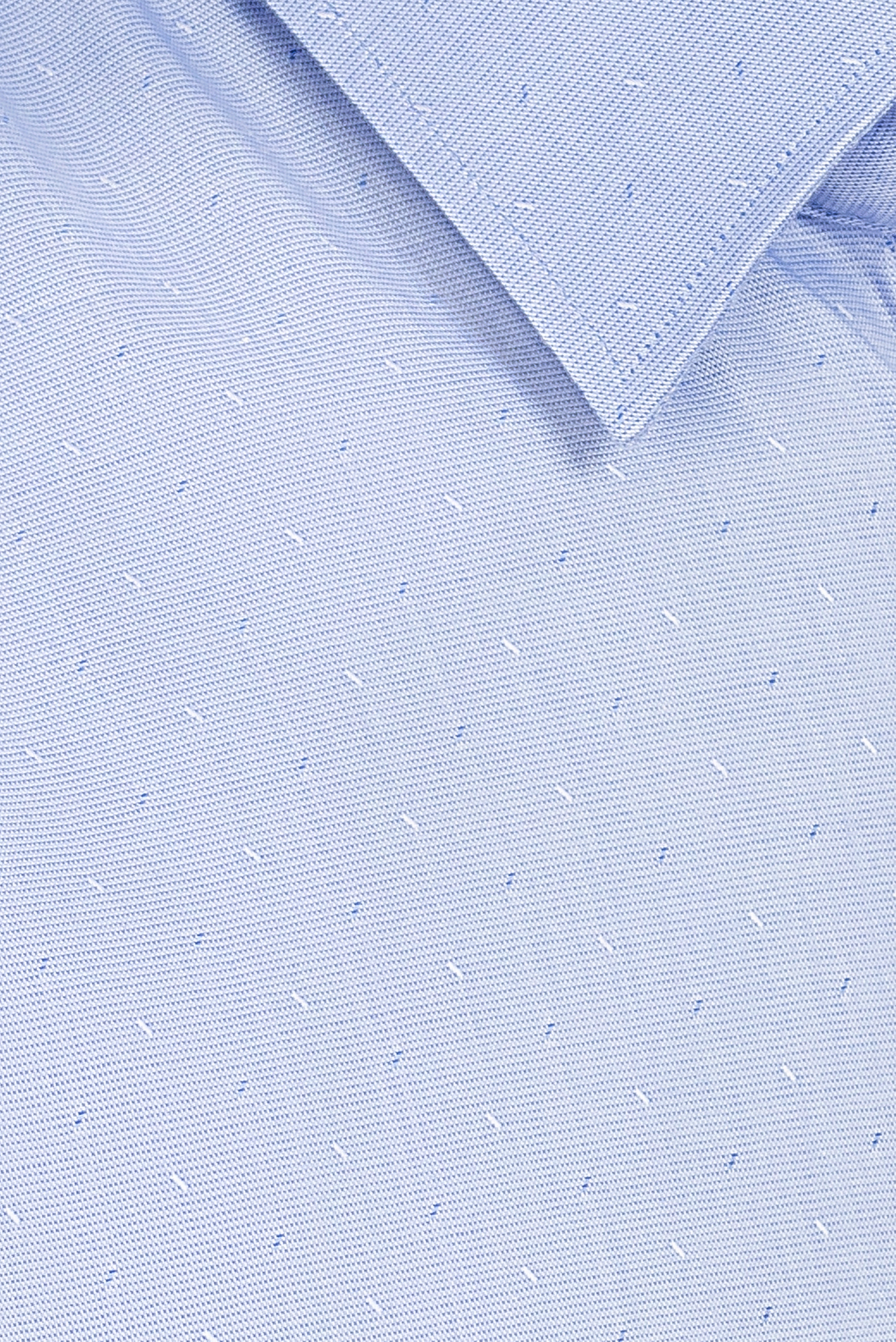 Sơ mi nam dài tay - Regular xanh nhạt điểm hoa văn - HẾT HÀNG