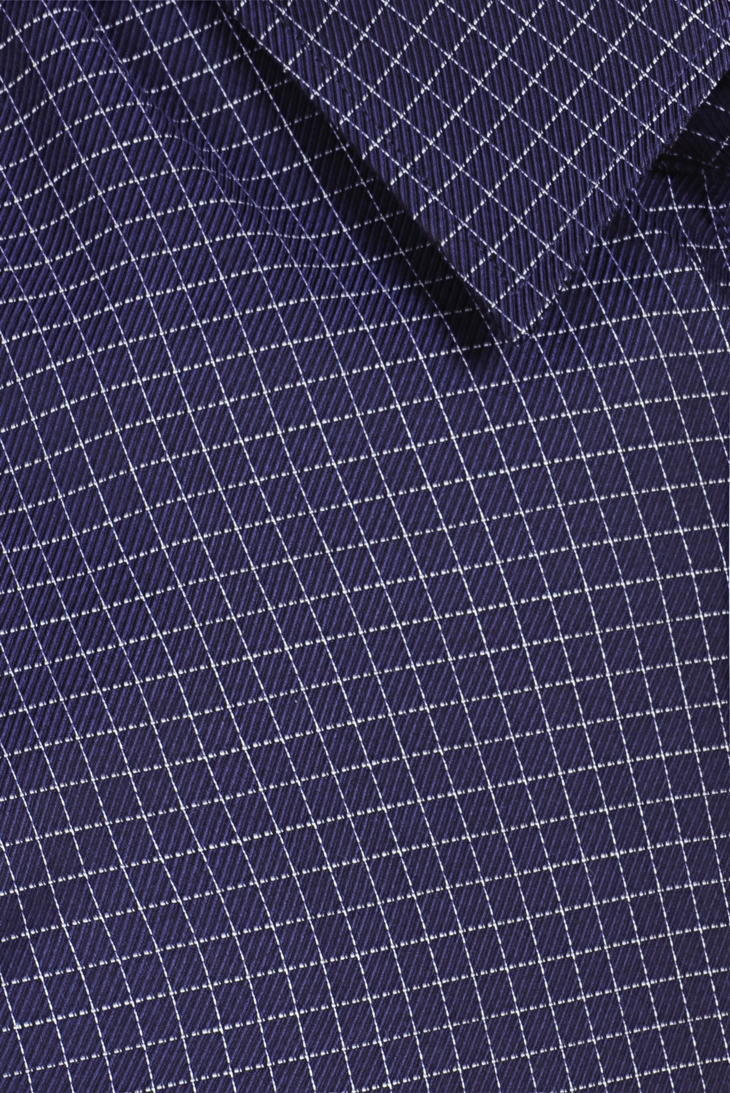 Sơ mi nam dài tay - Regular xám đậm họa tiết caro nhỏ - HẾT HÀNG