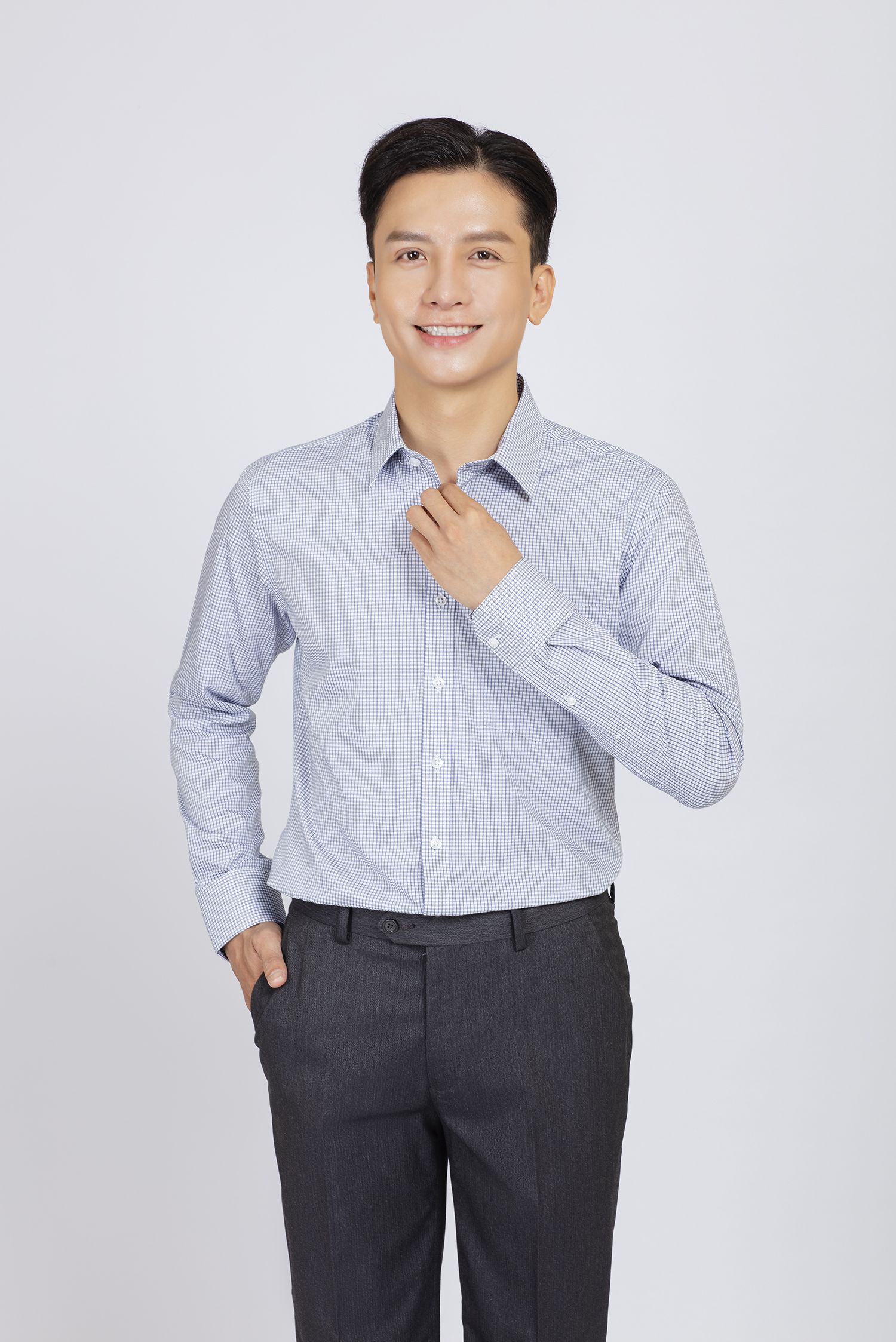 Sơ mi nam dài tay - Slimfit - HẾT HÀNG