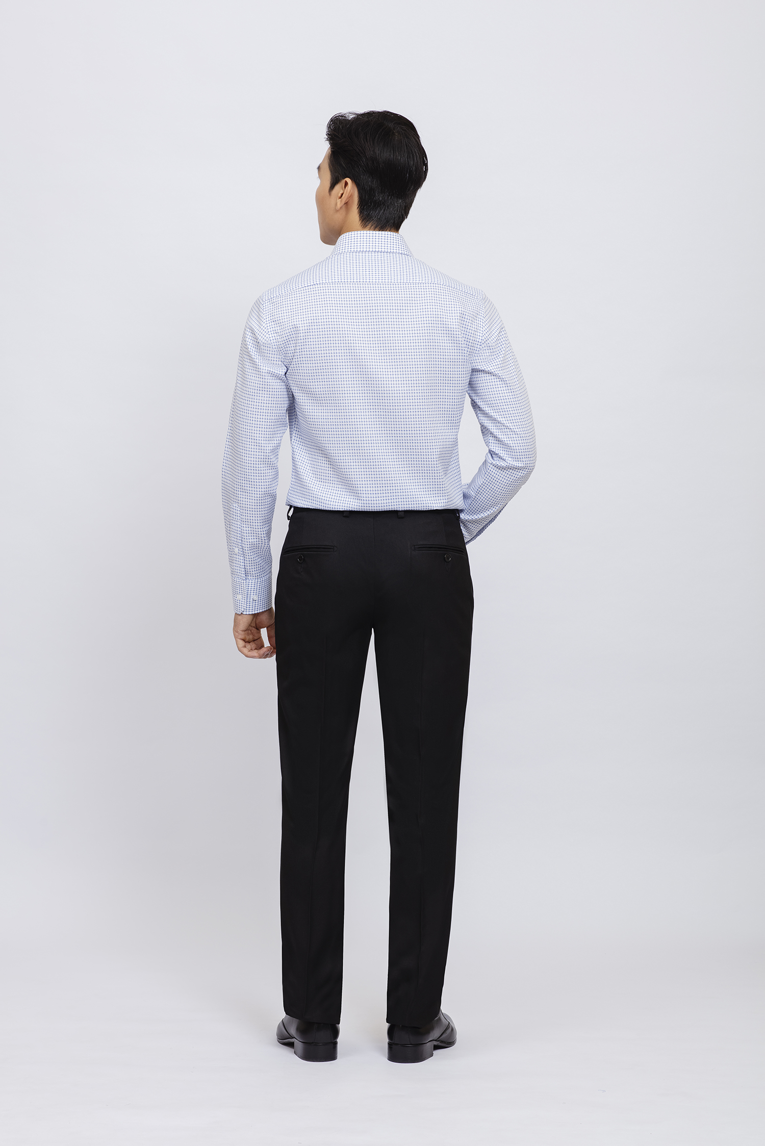 Quần tây nam Slimfit màu đen trơn - HẾT HÀNG