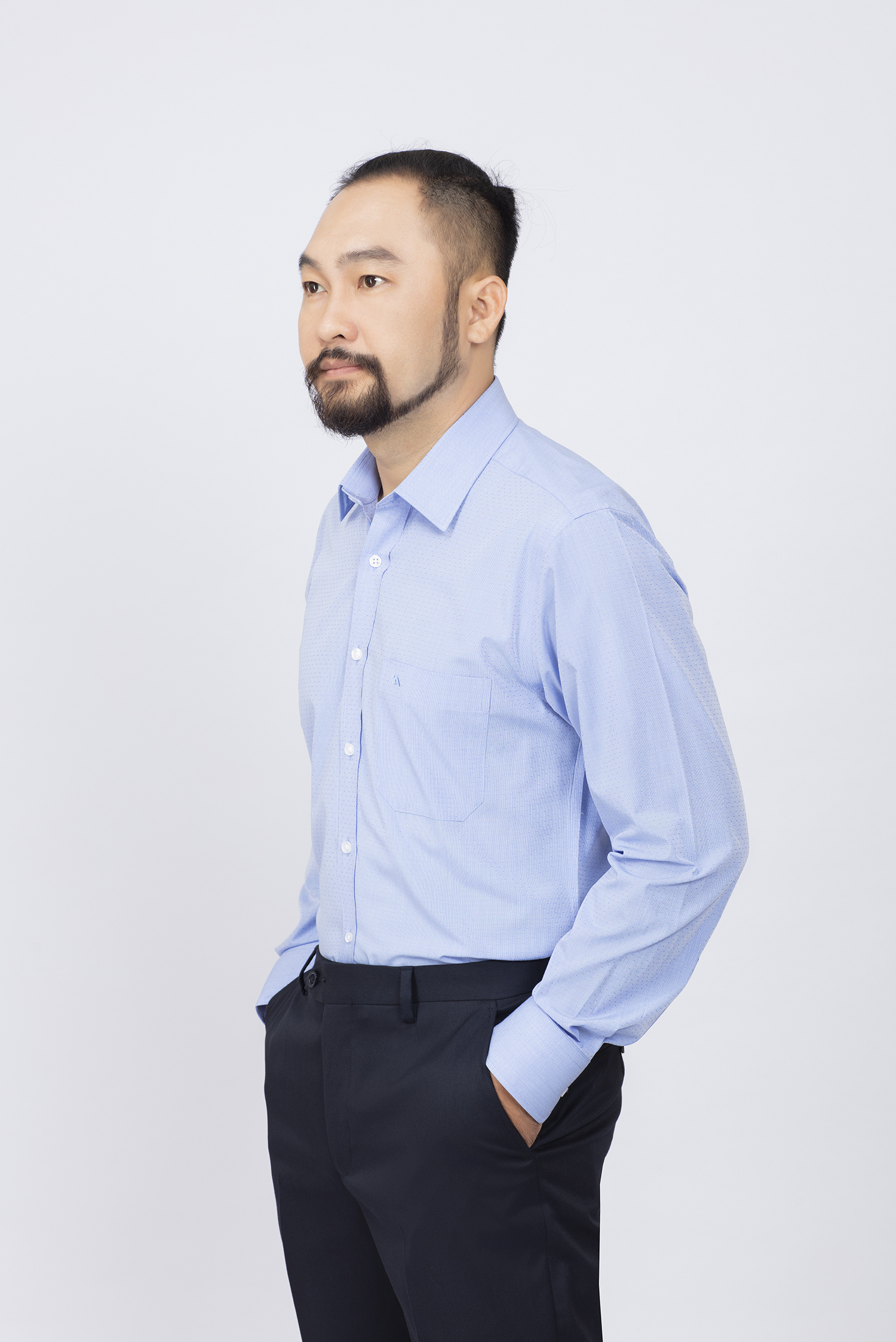 Sơ mi nam dài tay - Classic - HẾT HÀNG