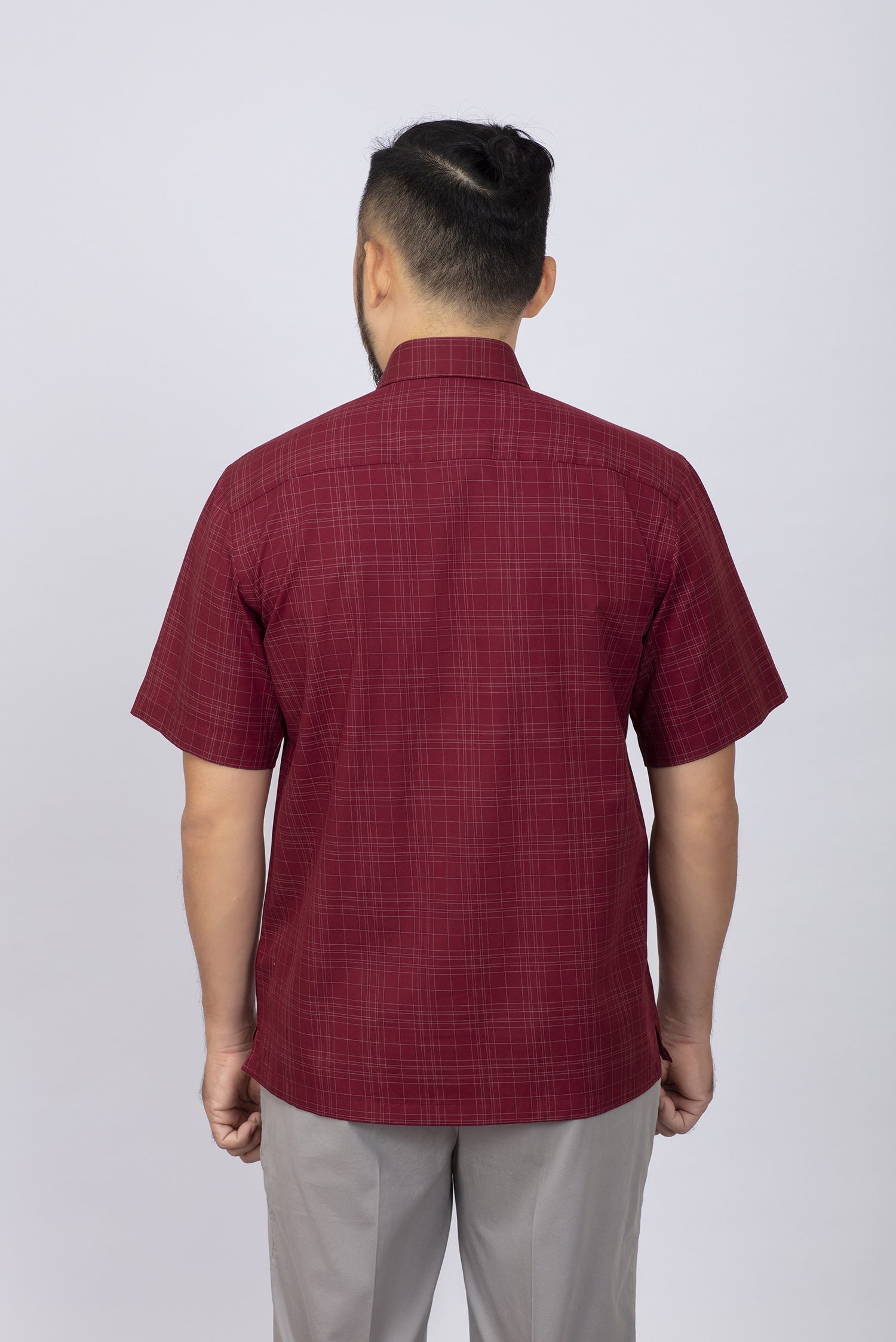 Sơ mi nam ngắn tay - Casual vạt ngang - HẾT HÀNG