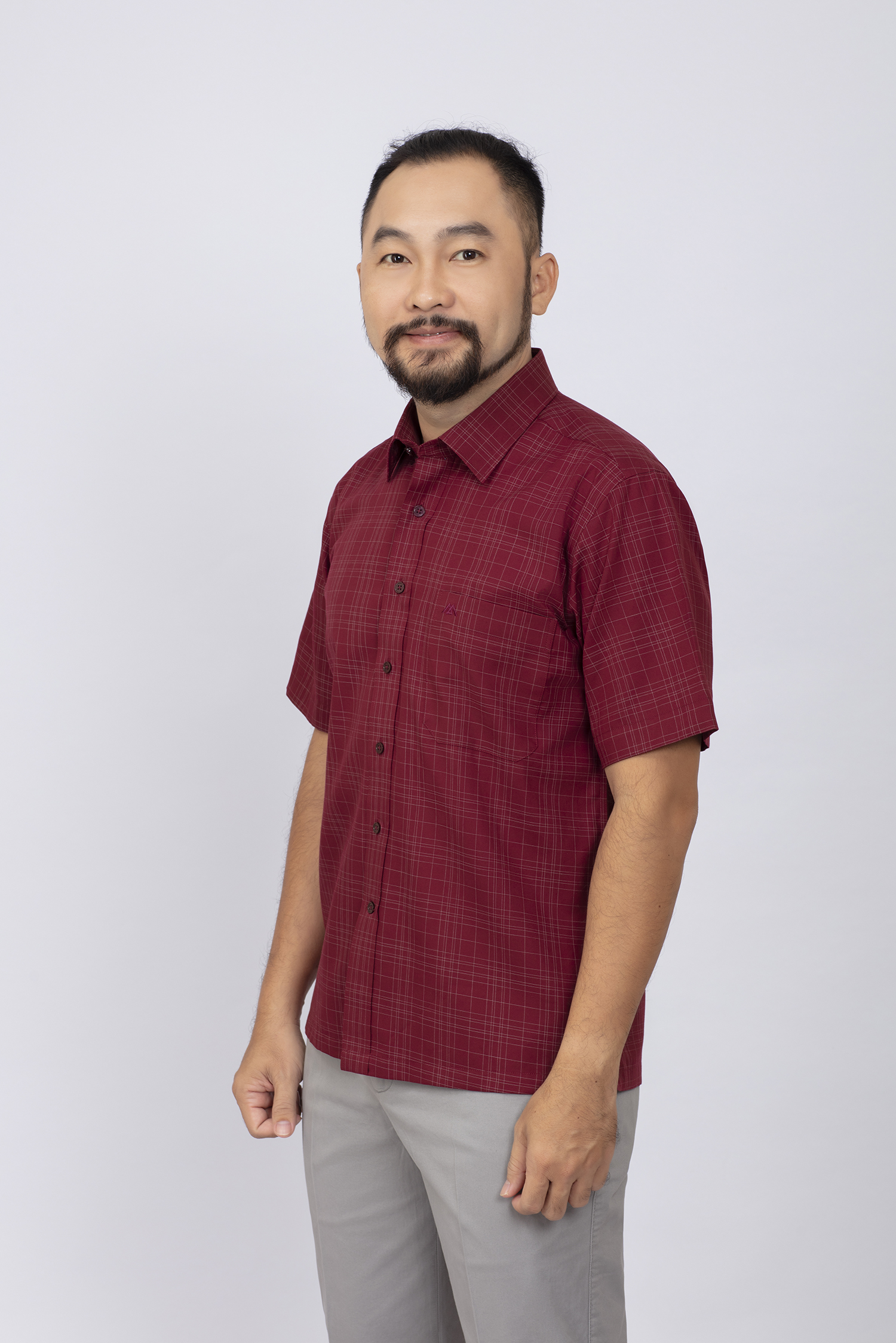 Sơ mi nam ngắn tay - Casual vạt ngang - HẾT HÀNG