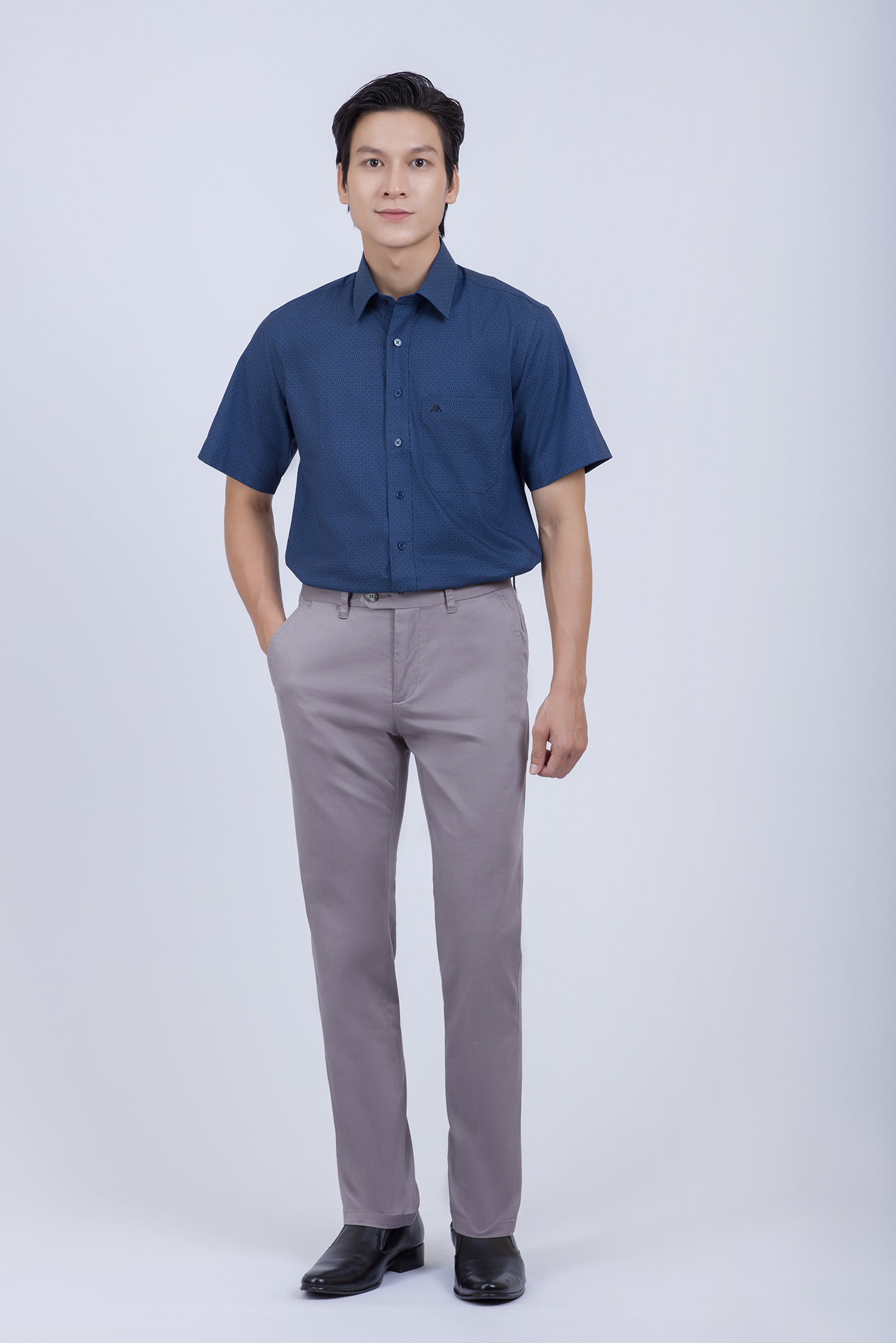 Quần Khaki  Slimfit - Màu xám