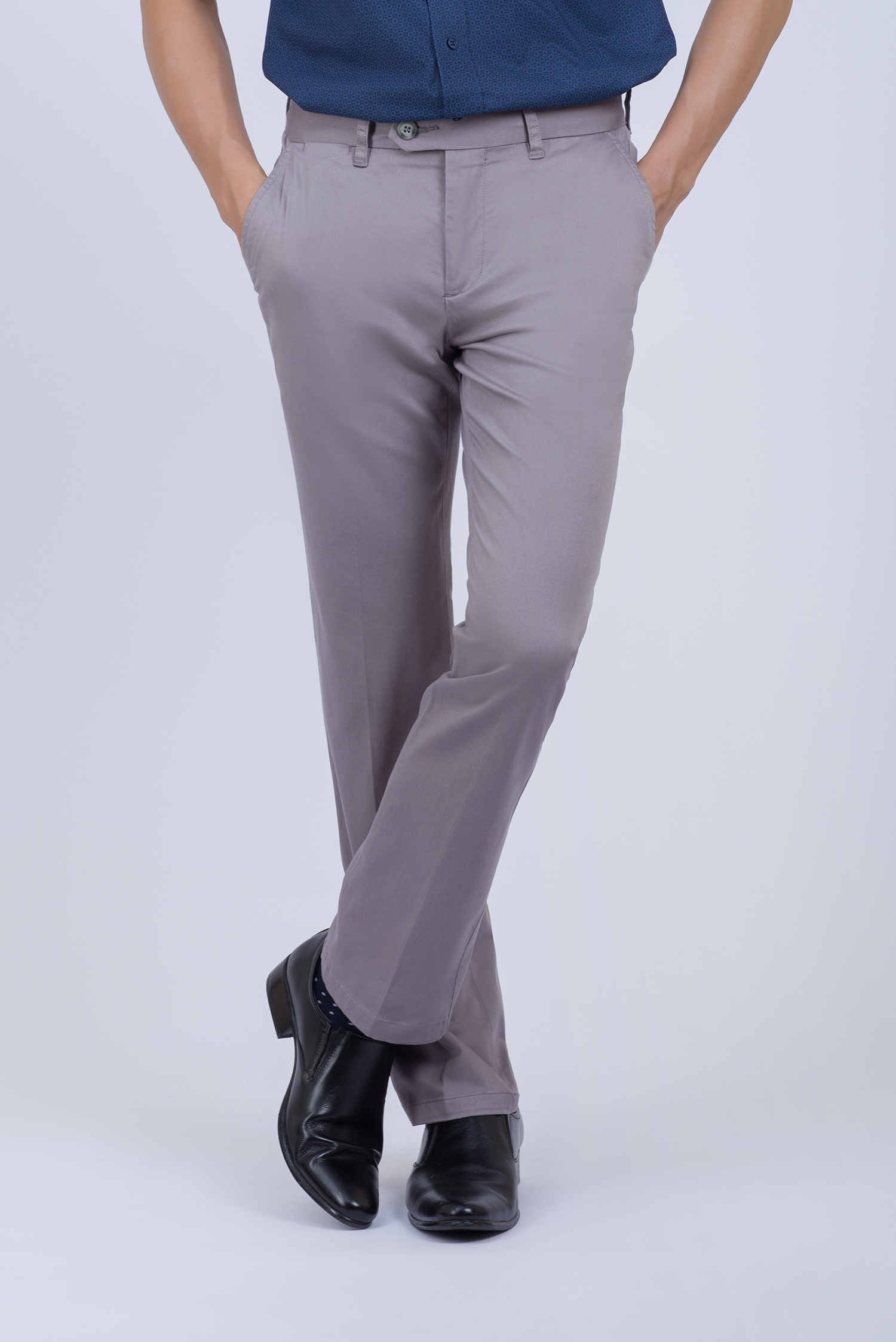 Quần Khaki  Slimfit - Màu xám