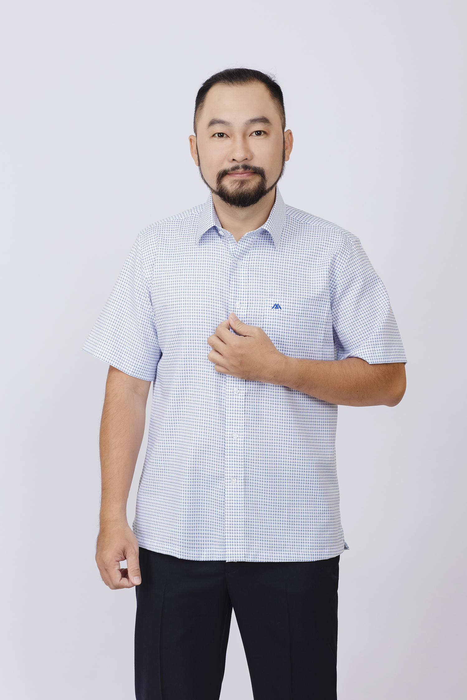 Sơ mi nam Ngắn tay - Casual, vạt ngang - HẾT HÀNG