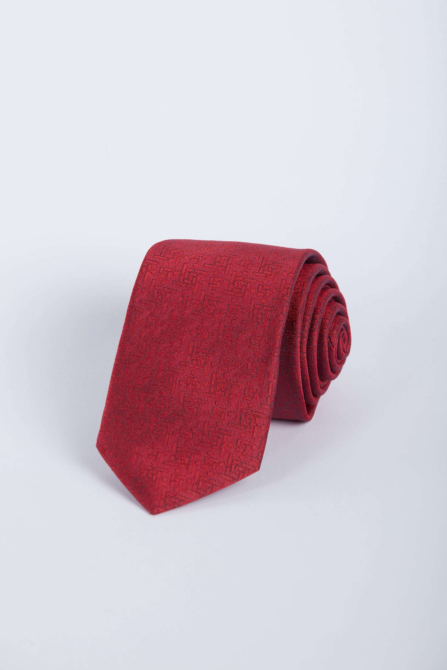 Cà Vạt nam  màu đỏ,  to bản 6.5cm