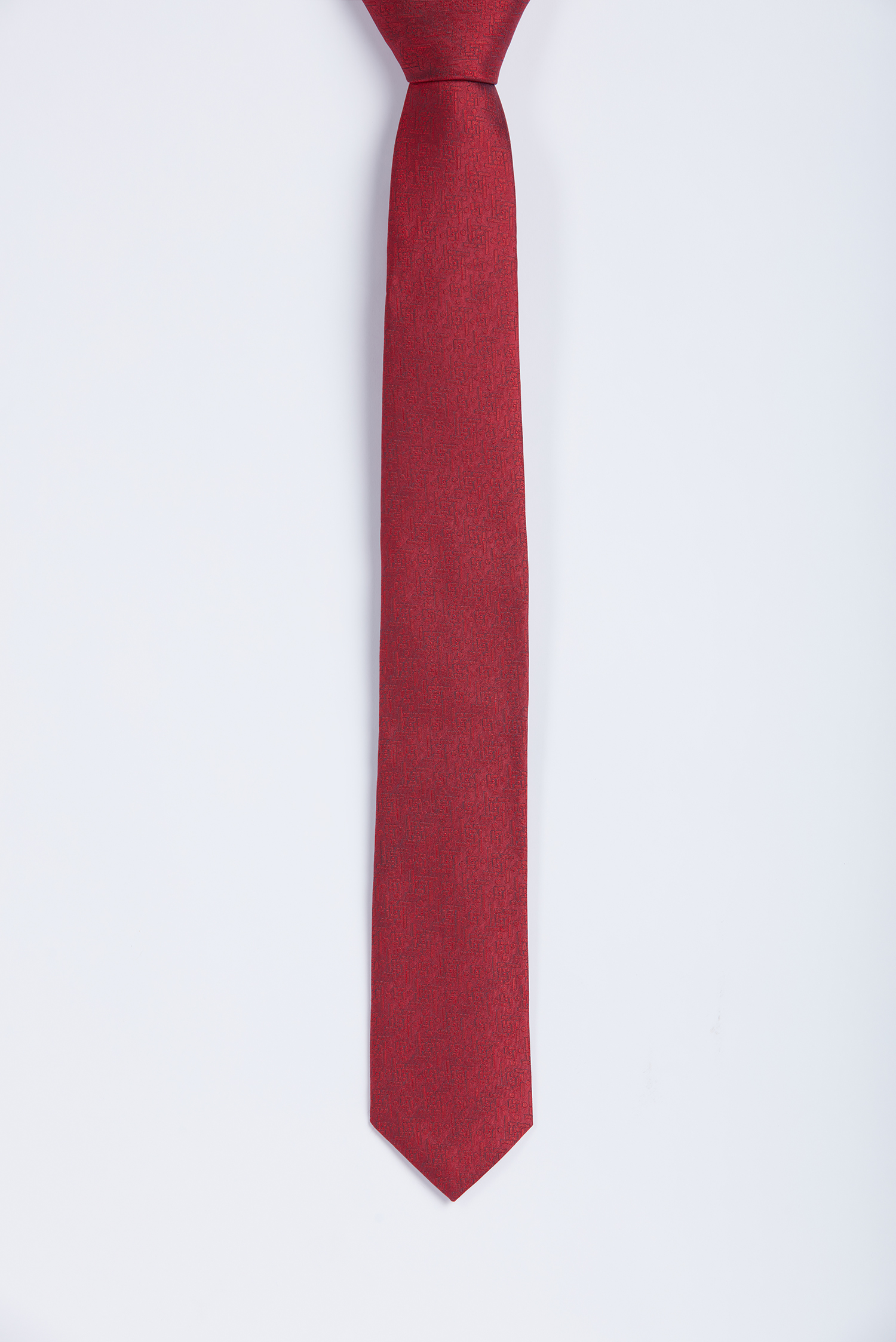 Cà Vạt nam  màu đỏ,  to bản 6.5cm