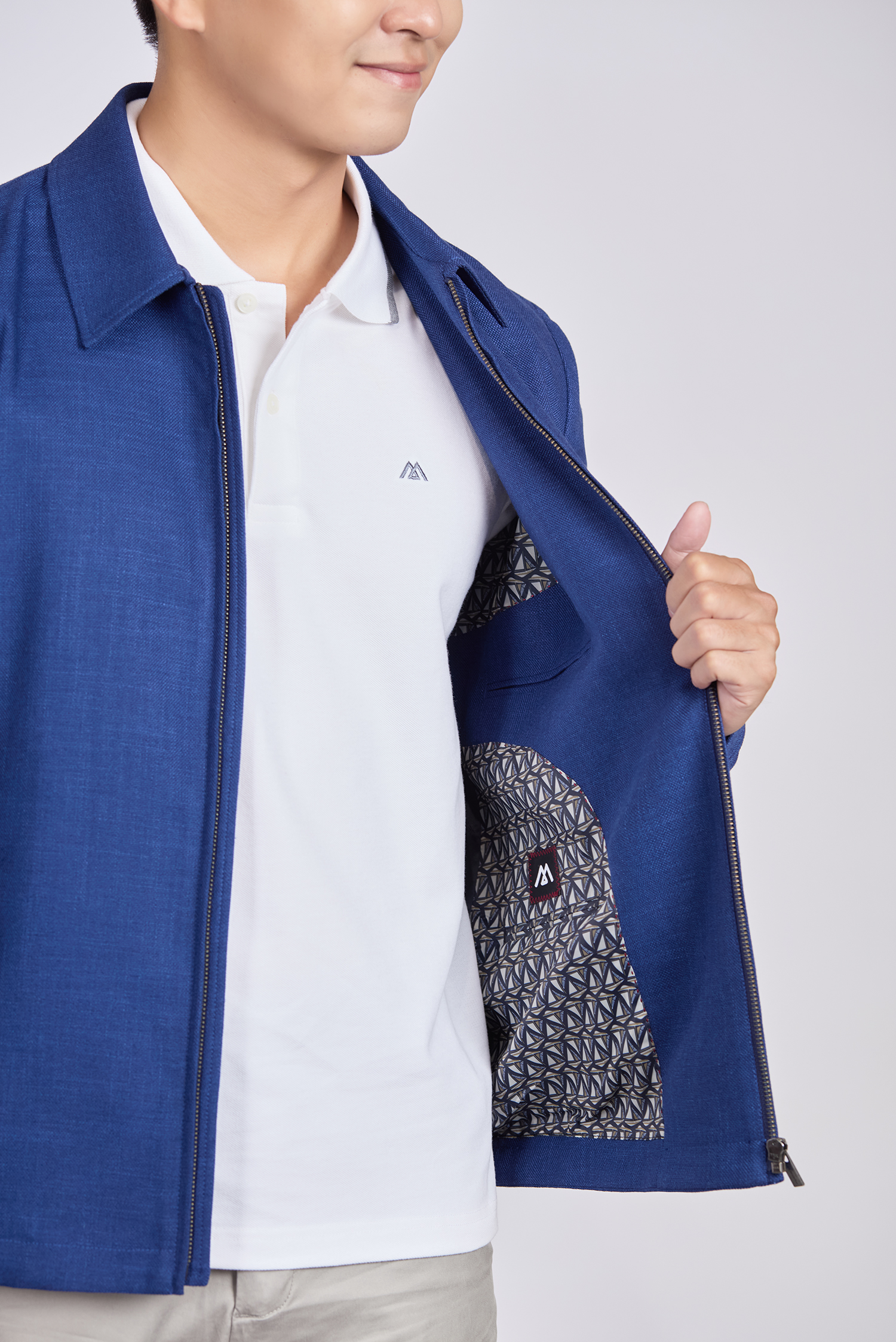 Áo khoác nam - màu xanh dương