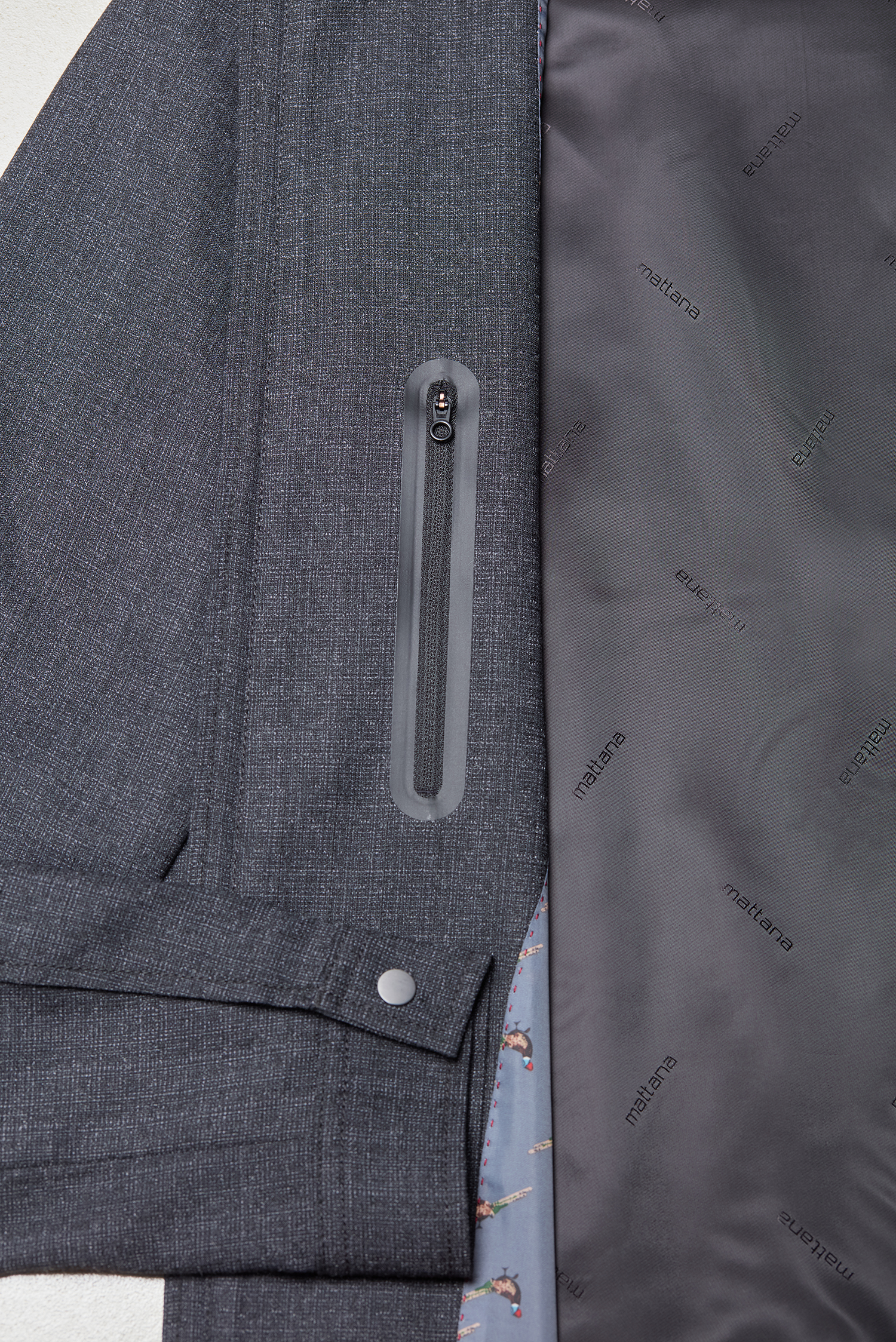 Áo khoác nam - màu xám đậm