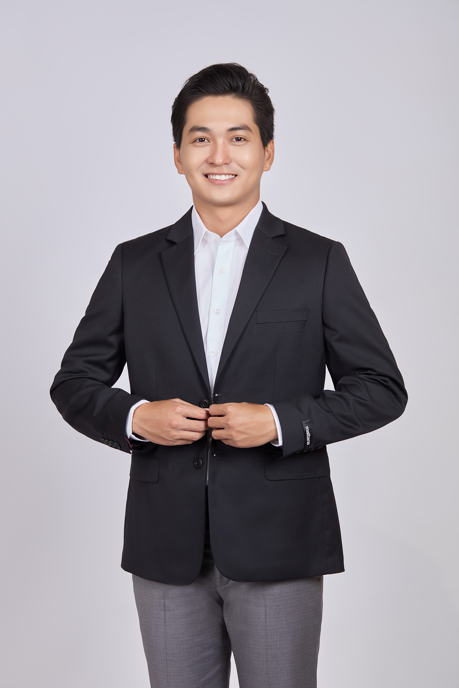 Áo Veston nam - Classic fit màu đen