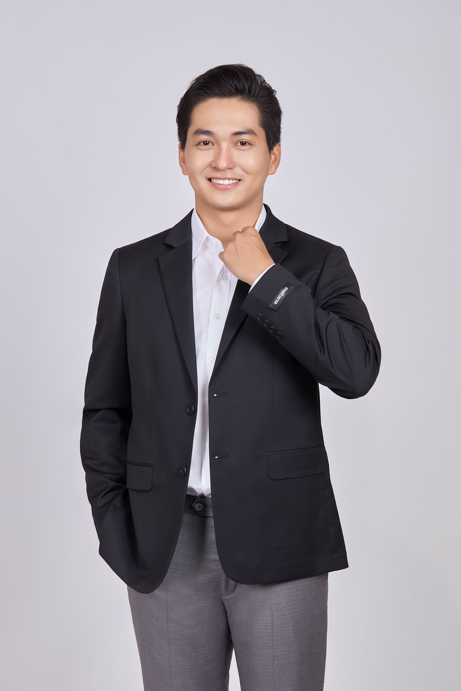 Áo Veston nam - Classic fit màu đen