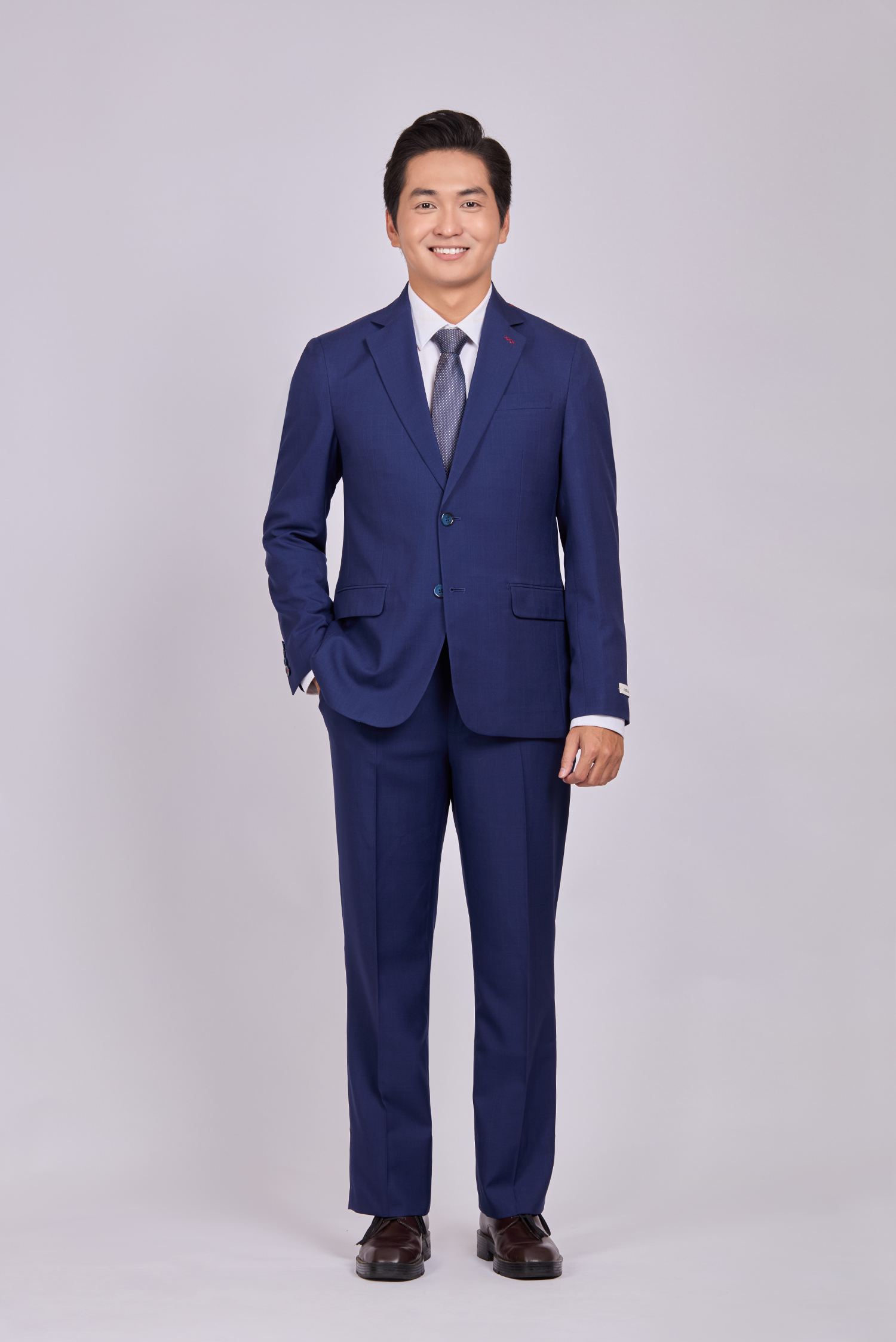 Bộ Veston nam - Slimfit - xẽ 2 tà 2 nút