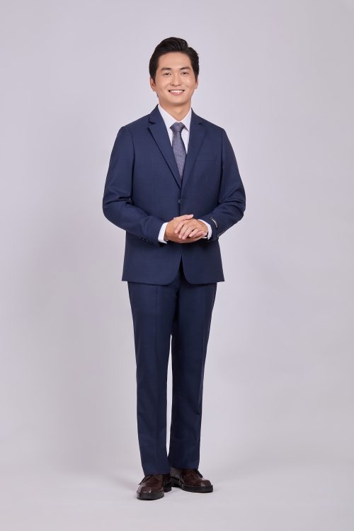 Bộ Veston nam - Slimfit - xẽ 2 tà 2 nút