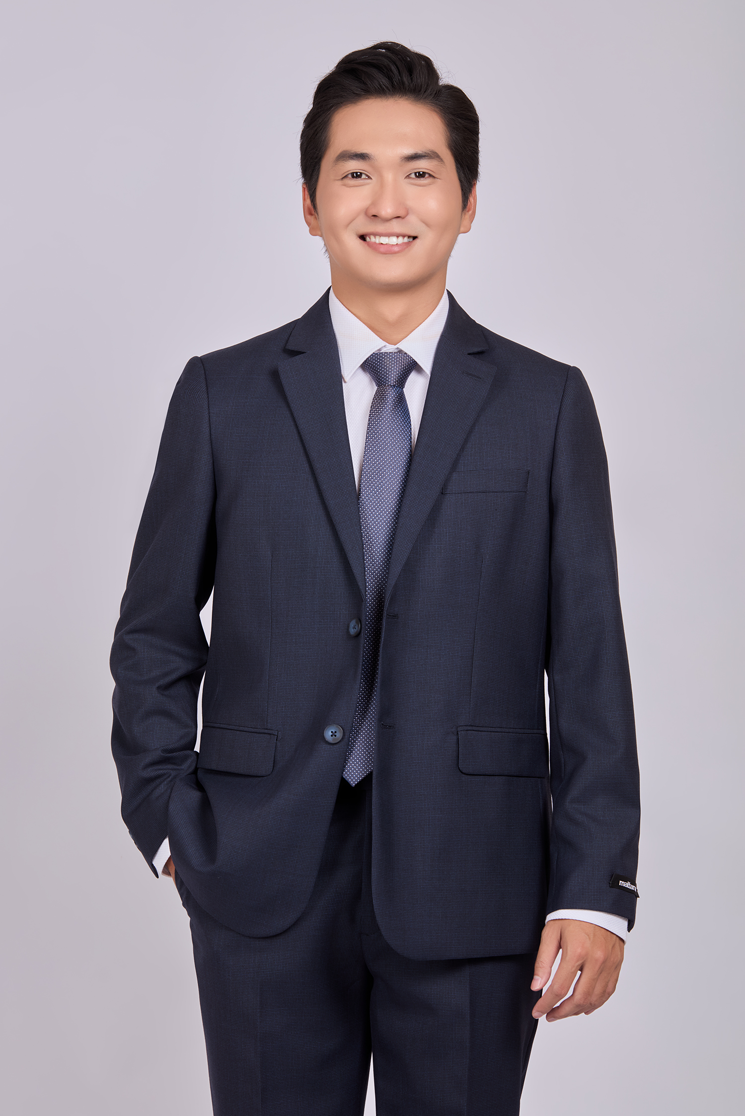 Bộ Veston nam - Classic - xẽ 2 tà 2 nút