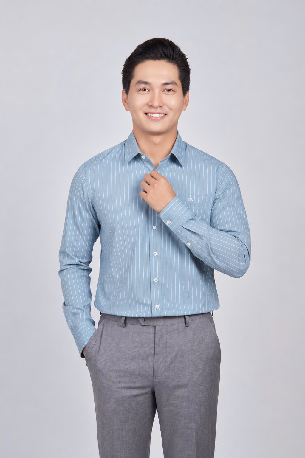 Áo sơ mi nam dài tay Regular